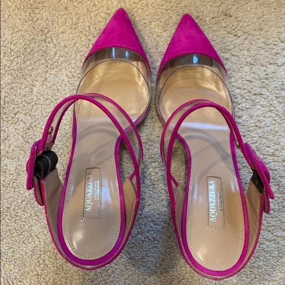 💥SOLD ON MERCARI AQUAZZURA PUMPS💥 - Picture 4 of 10